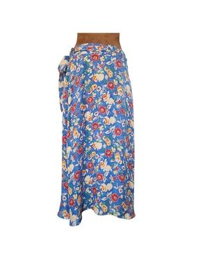 Lauren Ralph Lauren Women’s Silk Wrap Ruffle Skirt 4P